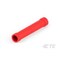 Te Connectivity Butt Splice Wire Connector, 16 AWG Max, Red, Vinyl Insulation, 600 V 8-34070-1 - alternate 1